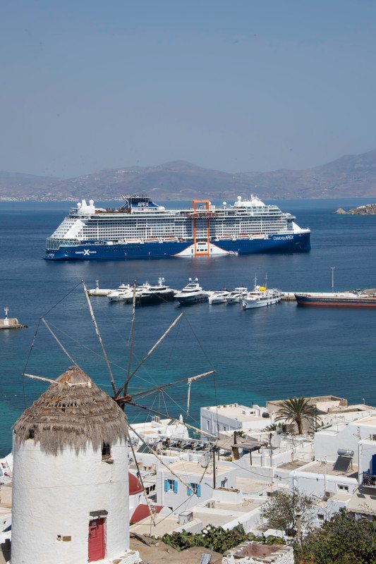 Behind the scenes aboard a cruise ship
